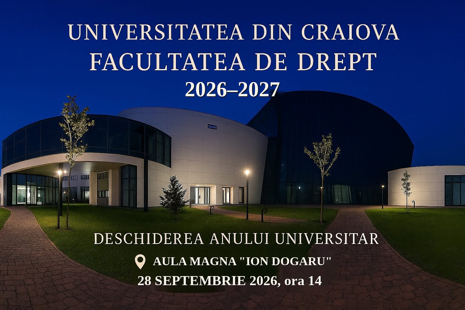 Afis Deschidere An Universitar 2026 2027